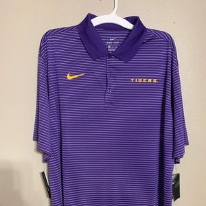 Nike Dri Fit LSU Tigers Men’s Polo